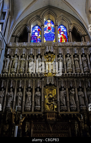 The interior of Southwark Cathedral Stock Photo