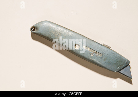 Old Stanley Knife / Box Knife Stock Photo