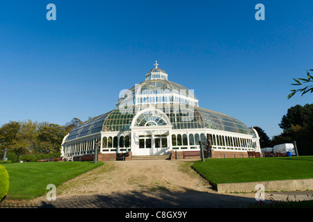 Sefton Park  Palm house in Liverpool Stock Photo
