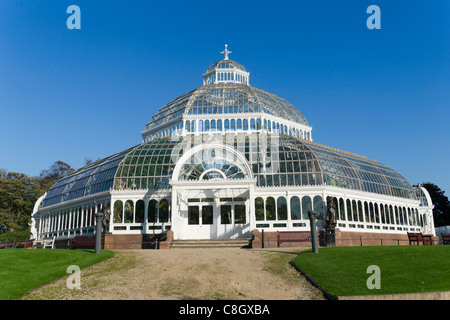 Sefton Park  Palm house in Liverpool Stock Photo