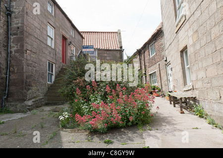 Lowry's Berwick upon Tweed - Old buildings on Main Street at Tweedmouth Stock Photo