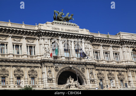 Supreme Court of Italy, Palace of Justice, Rome Stock Photo