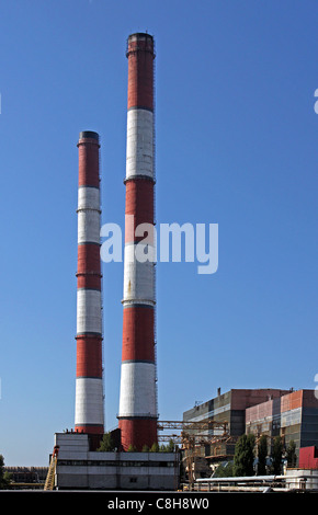thermal power station Stock Photo