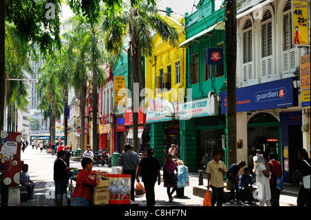Street scene adjacent to old Central Market (Pasar Seni), Kuala Lumpur, Malaysia Stock Photo