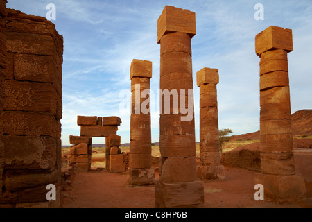 Temple of Amun, Naqa, Northern Sudan, Africa Stock Photo