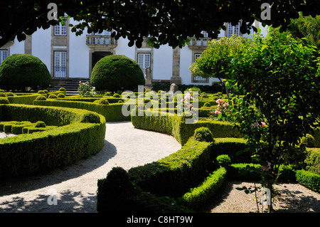 Casa de Mateus built in baroque style in the early18th century Stock Photo