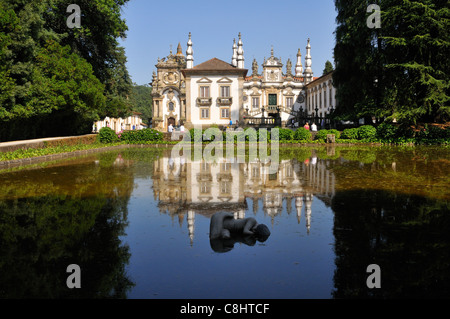 Casa de Mateus built in baroque style in the early18th century Stock Photo