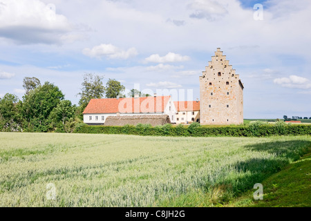 Glimminge castle Stock Photo