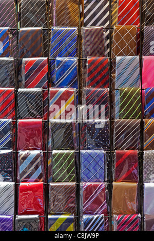 colourful italian ties Stock Photo