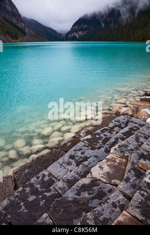 Lake Louise. Banff National park. Alberta. Canada, Oct. 2011 Stock Photo