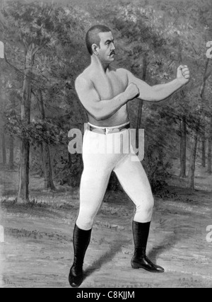 John L. Sullivan, champion pugilist of the world, boxing champion circa ...