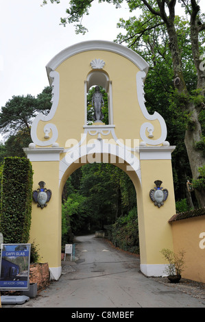 Italianate architecture portmeirion gwynedd wales uk Stock Photo