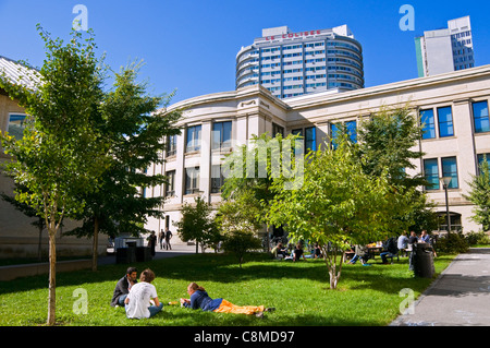 UQAM campus ( Université du Québec à Montréal)  downtown Montreal Canada Stock Photo