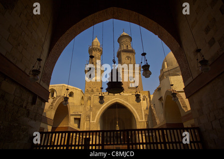Complex of Sultan al-Nasir Muhammad ibn Qala'un Mosque, Cairo, Egypt Stock Photo