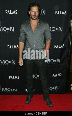 Joe Manganiello at arrivals for Joe Manganiello Hosts at Moon Nightclub, Palms Casino Resort Hotel, Las Vegas, NV October 27, 2011. Photo By: James Atoa/Everett Collection Stock Photo