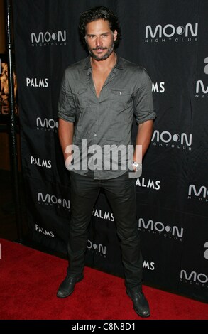 Joe Manganiello at arrivals for Joe Manganiello Hosts at Moon Nightclub, Palms Casino Resort Hotel, Las Vegas, NV October 27, 2011. Photo By: James Atoa/Everett Collection Stock Photo