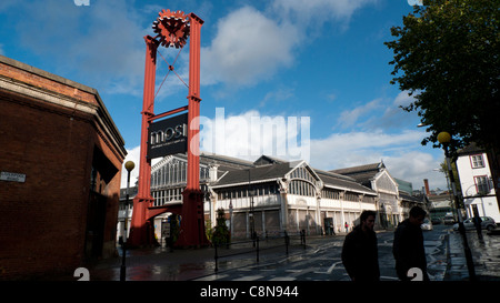 Museum of Science and Industry MOSI corner Lower Byrom Street and Liverpool Road Manchester England UK    KATHY DEWITT Stock Photo