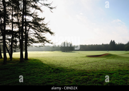 Hazelhead Park and golf course in Aberdeen, photographed in Autumn Stock Photo