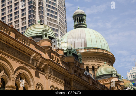 queen victoria building in sydney qvb QVB on york street elevation,sydney,australia Stock Photo