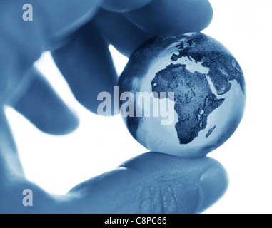 Blue Earth Stock Photo