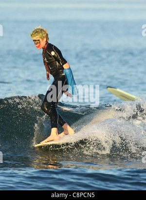 BOY SURFER AS THE JOKER BLACKIE'S HALLOWEEN COSTUME SURF CONTEST 2011 ...