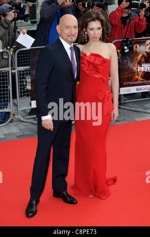 Sir Ben Kingsley and Daniella Lavender at the World Premiere of 'Prince of Persia; Sands of Time' at VUE, Westfield Shopping Cen Stock Photo