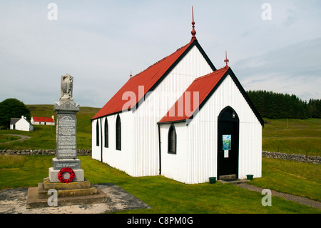 The church at Syre in Strathnaver, Sutherland, Scotland, UK Stock Photo