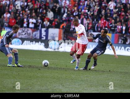 David Beckham , Roy Miller and Landon Donovan Stock Photo