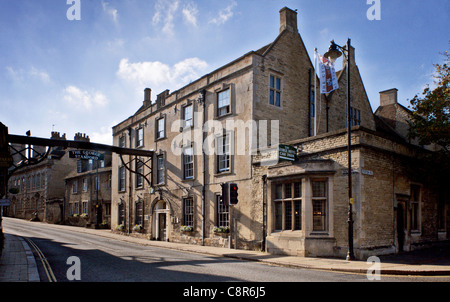 The George Hotel, Stamford, Lincolnshire, UK Stock Photo