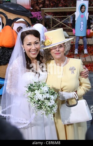 Ann Curry, Meredith Vieira in attendance for The NBC Today Show Halloween Celebration, Rockefeller Plaza, New York, NY October 31, 2011. Photo By: Andres Otero/Everett Collection Stock Photo