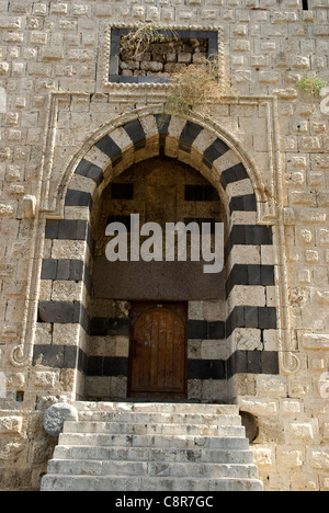 Burj es-Sabaa (Lion's Tower) dating from Mamluk period, Al-Mina (port) area, Tripoli, northern Lebanon. Stock Photo