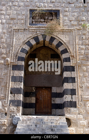 Burj es-Sabaa (Lion's Tower) dating from Mamluk period, Al-Mina (port) area, Tripoli, northern Lebanon. Stock Photo