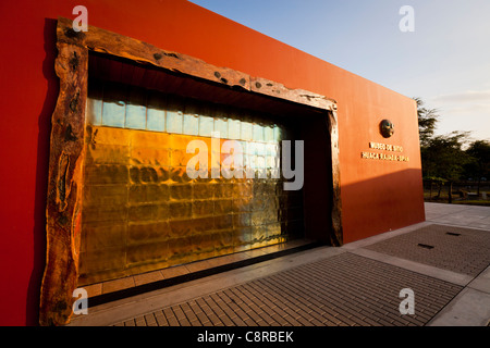 Entrance to the Musueum in Sipan, Peru Stock Photo