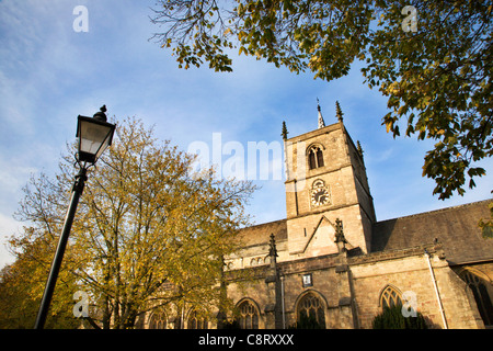St Johns Church in Autumn Knaresborough North Yorkshire England Stock Photo