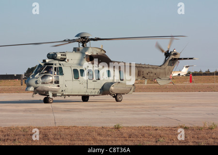Eurocopter EC725 Caracal of the French Air Force Stock Photo