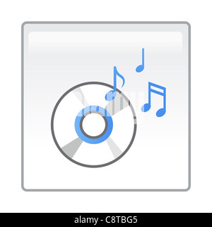 CD Disc With Blue Musical Note As Music Icon. Royalty Free SVG, Cliparts,  Vectors, and Stock Illustration. Image 24249245.