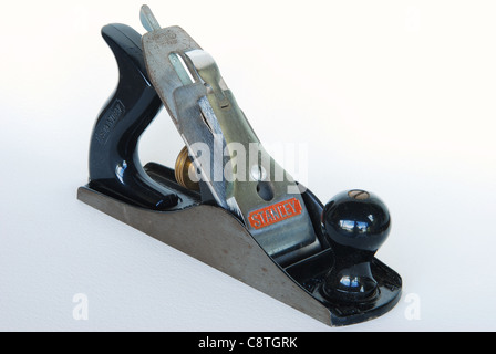 Stanley No. 4 wood smoothing plane Stock Photo