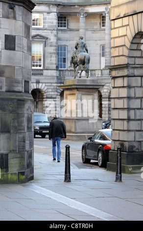 Parliament Square, Edinburgh Stock Photo