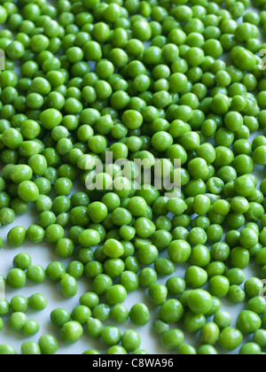 Close up of green peas Stock Photo
