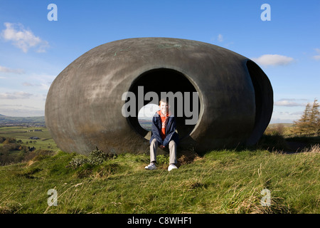The 'Atom' Pendle's Panopticon, Wycoller Country Park, Lancashire, UK