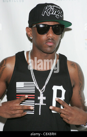 Fabolous arrivals Labor Day Weekend Party JET - MON JET Nightclub Mirage Resort Hotel & Casino Las Vegas NV September 5 2011 Stock Photo