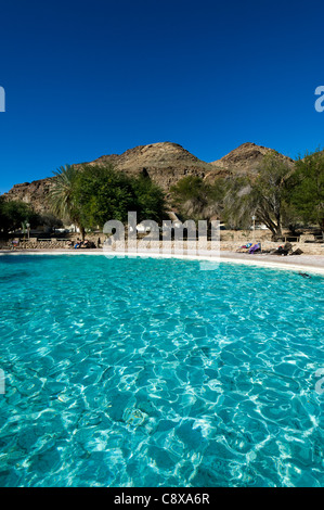 Ai-Ais hot springs swimming pool in Ai-Ais/Richtersveld Transfrontier National Park Namibia Stock Photo