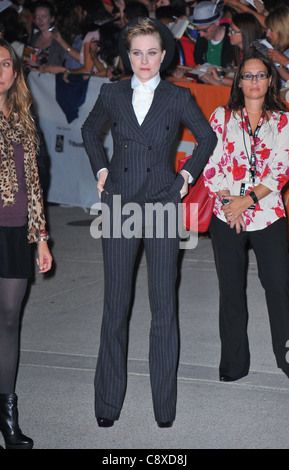 Evan Rachel Wood arrivalsIDES MARCH New York PremiereZiegfeld Theatre ...