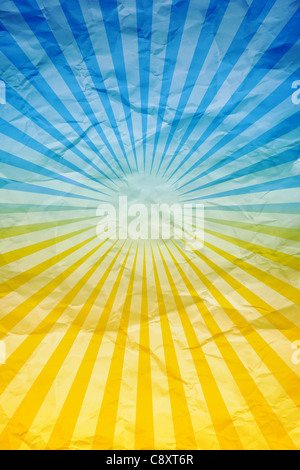 Abstract grunge backgrounf image with radial rays. Stock Photo