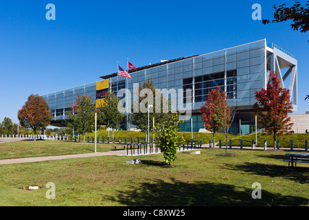 The William J Clinton Presidential Library and Museum, Little Rock, Arkansas, USA Stock Photo