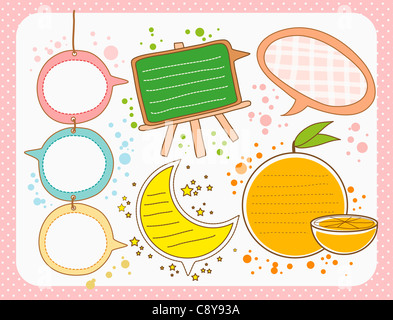 Various types of icons for memo Stock Photo - Alamy