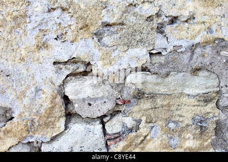 Ancient wall, may be used as background Stock Photo