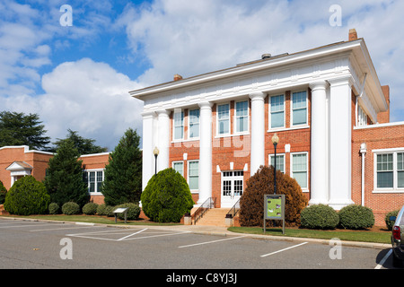 Jimmy Carter National Historic Site Visitor Center (formerly Plains High School), Plains, Georgia, USA Stock Photo