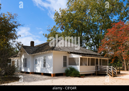 US President Jimmy Carter's boyhood home, Plains, Georgia, USA Stock Photo