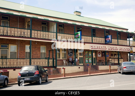 central hotel ( bar) in stroud,new south wales,australia Stock Photo